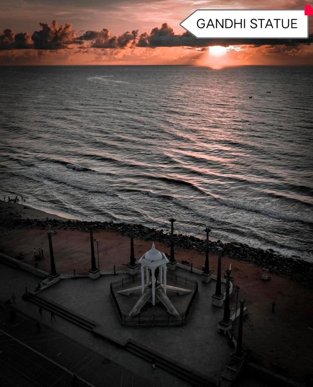 فندق The Ocean Grand بونديتْشيري المظهر الخارجي الصورة